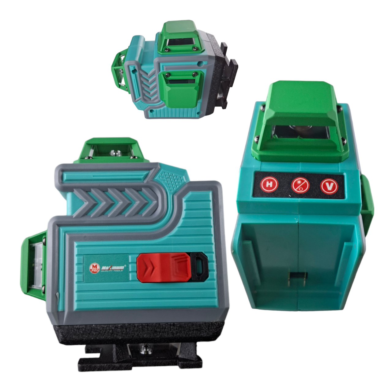 уровень лазерный самовыравнивающийся 4d, 16 линий, зеленый луч, «maximum» mx 11755 оптом